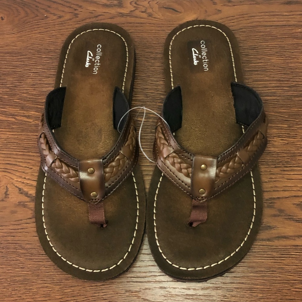 Collection by Clark’s flip flops size 7 sandals